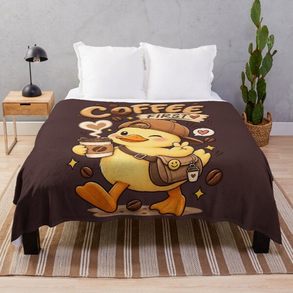 Item preview, Coffee First Duck designed and sold by FatmaAhmed90.
