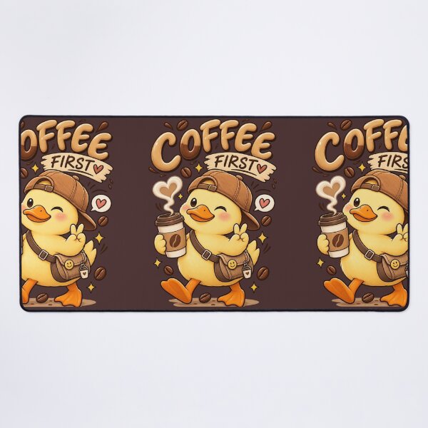 Item preview, Coffee First Duck designed and sold by FatmaAhmed90.
