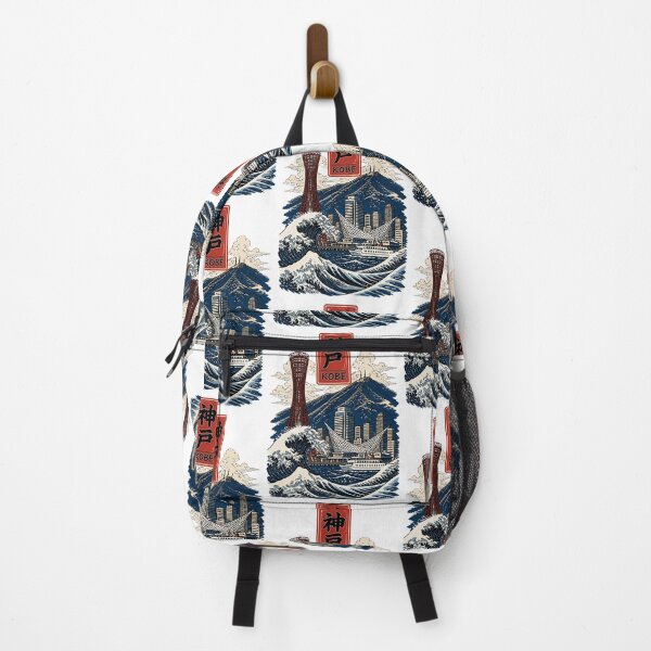 Item preview, Kobe Hyogo Japan Vintage Travel Tourism Art designed and sold by TravelersGems.
