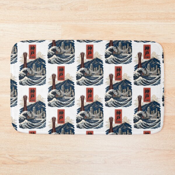Item preview, Kobe Hyogo Japan Vintage Travel Tourism Art designed and sold by TravelersGems.