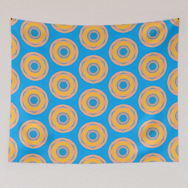 Item preview, Fluorescent Sunset Kaleidoscope 5 designed and sold by KaleidoscopeMeg.