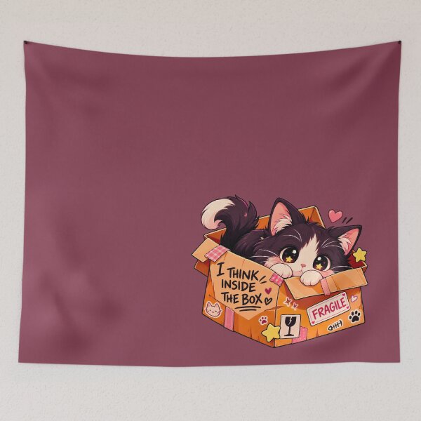 Item preview, I Think Inside The Box designed and sold by BurunaMD.