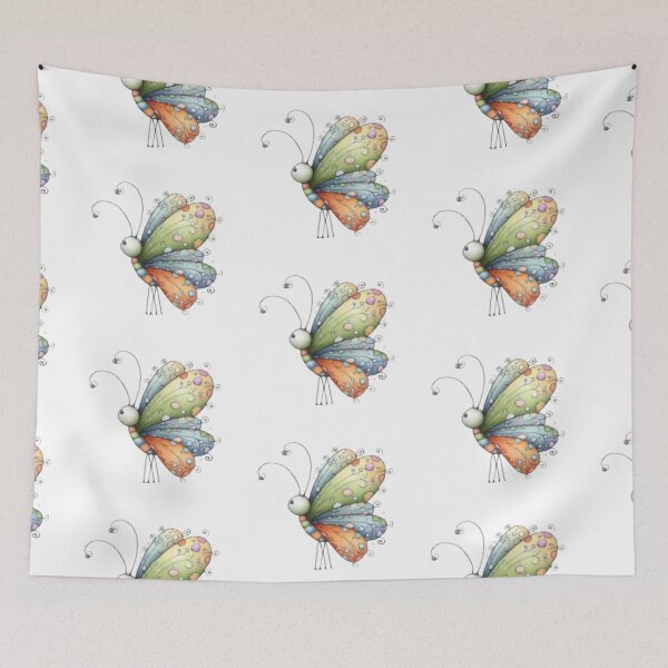 Item preview, Colorful Abstract Butterfly designed and sold by vanndhi.