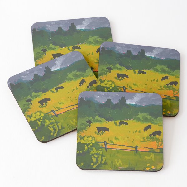 Item preview, Cows Grazing  designed and sold by Cedar Bones Studio.