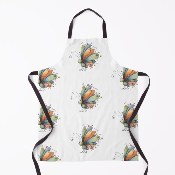 Item preview, Colorful Whimsical Butterfly designed and sold by vanndhi.