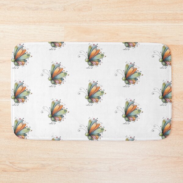 Item preview, Colorful Whimsical Butterfly designed and sold by vanndhi.