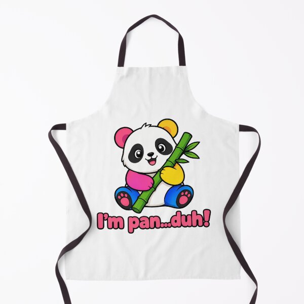 Item preview, Pansexual Panda Pun I'm Pan Duh Kawaii Pride designed and sold by chattsuede.