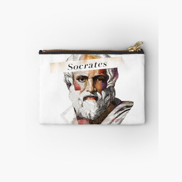 Item preview, Socrates & Ancient Greek Philosophers Collage - Stoicism & Classical Philosophy Decor (T-Shirt, Poster & Sticker) designed and sold by OzzFrequency.