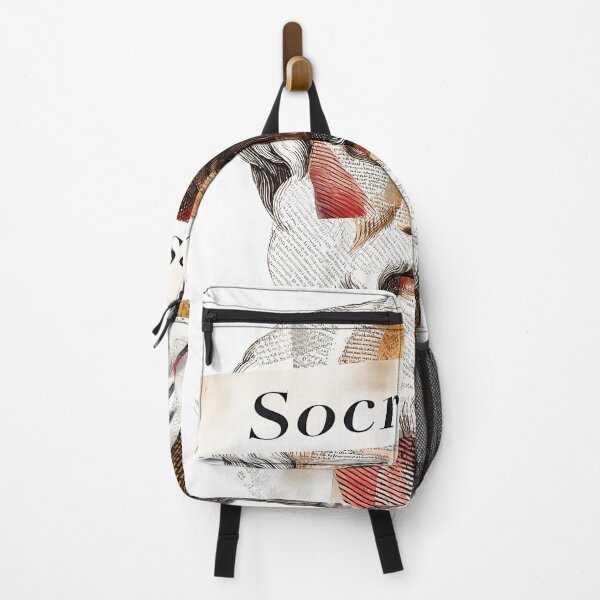 Item preview, Socrates & Ancient Greek Philosophers Collage - Stoicism & Classical Philosophy Decor (T-Shirt, Poster & Sticker) designed and sold by OzzFrequency.