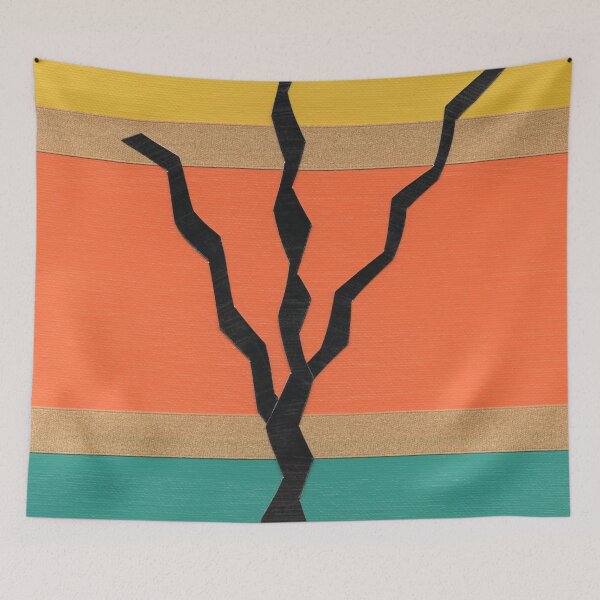 Item preview, Geometric Abstract Black Cactus Silhouette designed and sold by Kristy Carpenter.