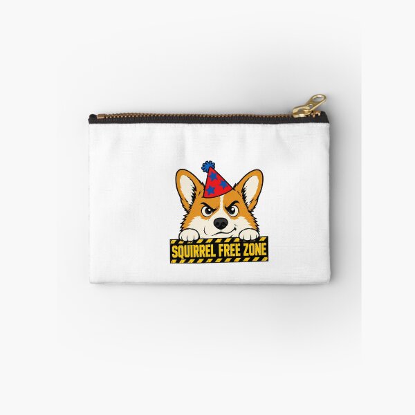 Item preview, Corgi Squirrel Free Zone Grumpy Corgi Owner designed and sold by chattsuede.