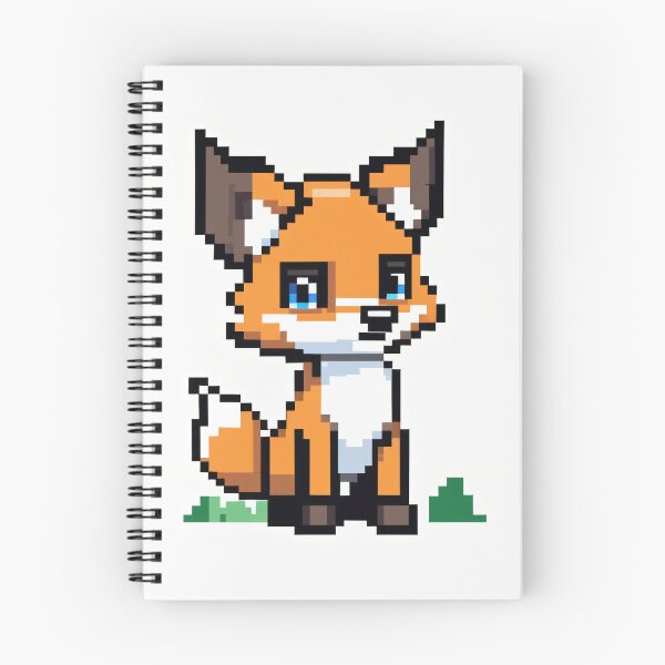 Item preview, Pixel Fox Retro 8-Bit Sticker Art designed and sold by CrippiCrippi.