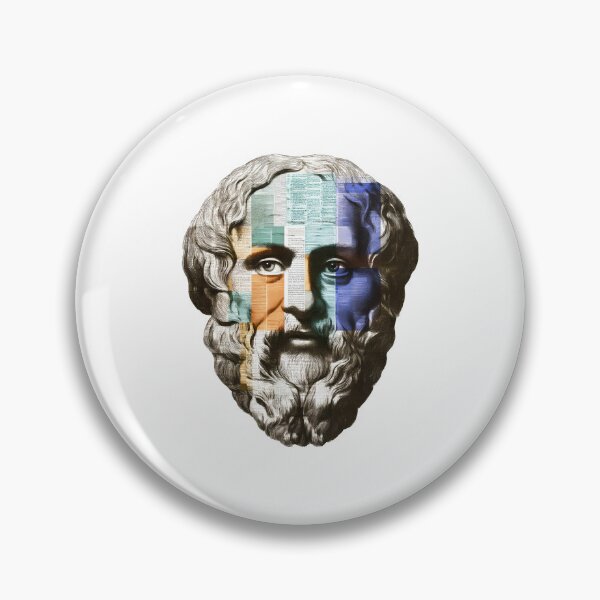 Item preview, Socrates & Ancient Greek Philosophers Collage - Stoicism & Classical Philosophy Decor (T-Shirt, Poster & Sticker) designed and sold by OzzFrequency.