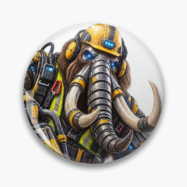 Item preview, Steel Mammoth Demolition Operator – Mechanical Construction Worker designed and sold by SteelCoat Studio.