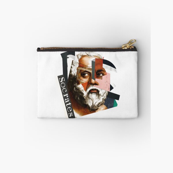 Item preview, Socrates & Ancient Greek Philosophers Collage - Stoicism & Classical Philosophy Decor (T-Shirt, Poster & Sticker) designed and sold by OzzFrequency.
