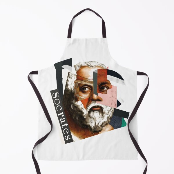 Item preview, Socrates & Ancient Greek Philosophers Collage - Stoicism & Classical Philosophy Decor (T-Shirt, Poster & Sticker) designed and sold by OzzFrequency.