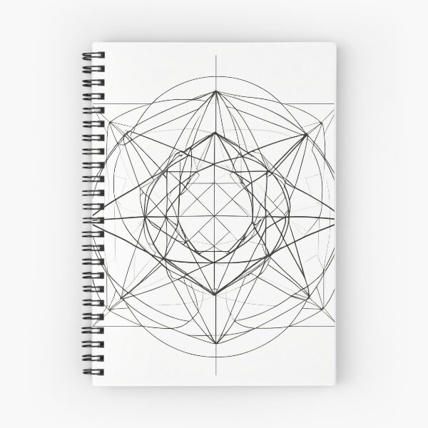 Item preview, Geometric Shapes Line Art Sticker designed and sold by CrippiCrippi.