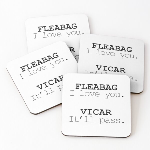 Item preview, I love you. It’ll pass. | fleabag script designed and sold by eemilystickers.