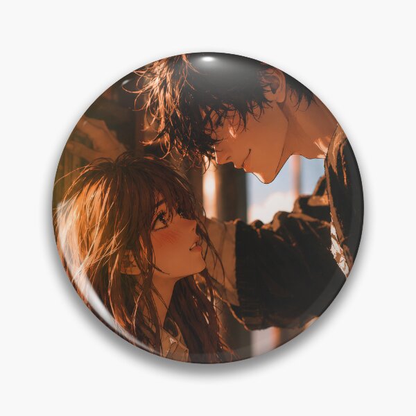 Item preview, Dark Romance Anime Couple In Library  designed and sold by Quiet Confessions.
