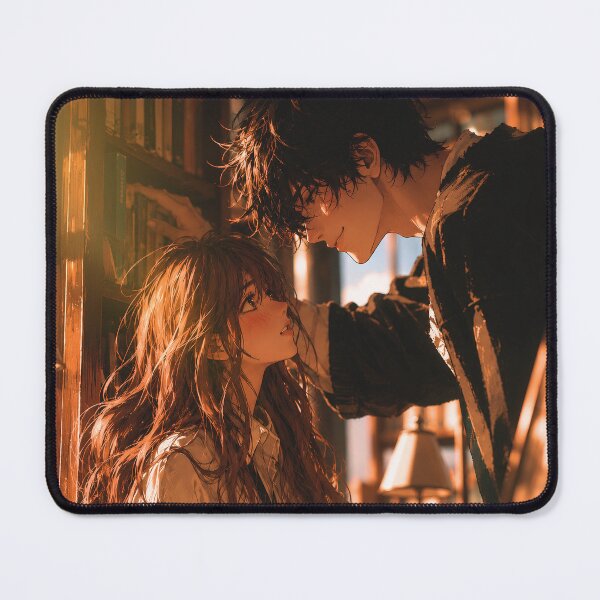 Item preview, Dark Romance Anime Couple In Library  designed and sold by Quiet Confessions.