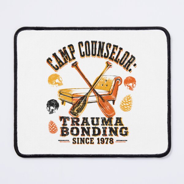 Item preview, Camp Counselor Trauma Bonding Vintage Dark Humor designed and sold by chattsuede.