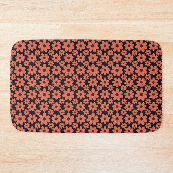 Item preview, Retro Terracotta Daisy Floral Pattern | Vintage 70s Groovy Peach Orange Flowers Botanical | Groovy Vintage Orange Daisy Floral Pattern designed and sold by VivaFy.