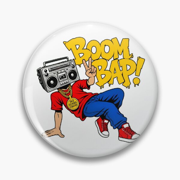 Item preview, Boom Bap Breakdancer Boombox Old School Graffiti designed and sold by chattsuede.