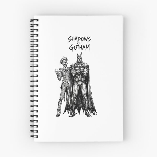 Item preview, Batman and Joker Shadows of Gotham Comic Artwork designed and sold by FreakToons.