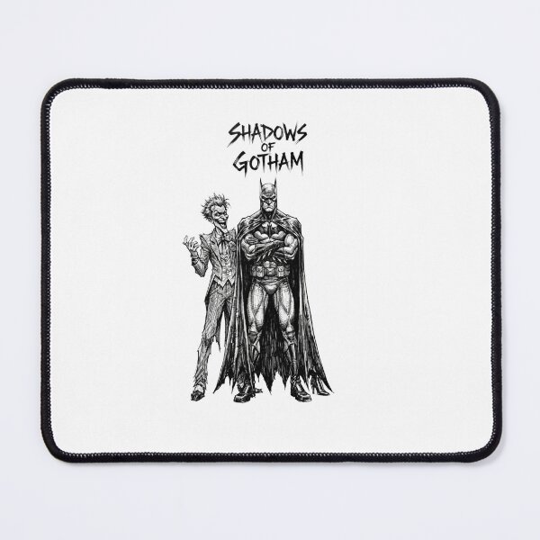 Item preview, Batman and Joker Shadows of Gotham Comic Artwork designed and sold by FreakToons.