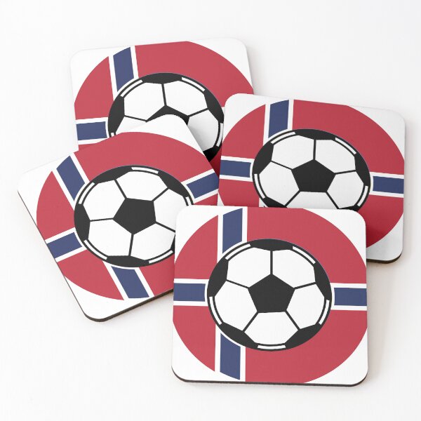 Item preview, Norway Norse Football Team Colors World Cup USA North America designed and sold by Rolographics1.