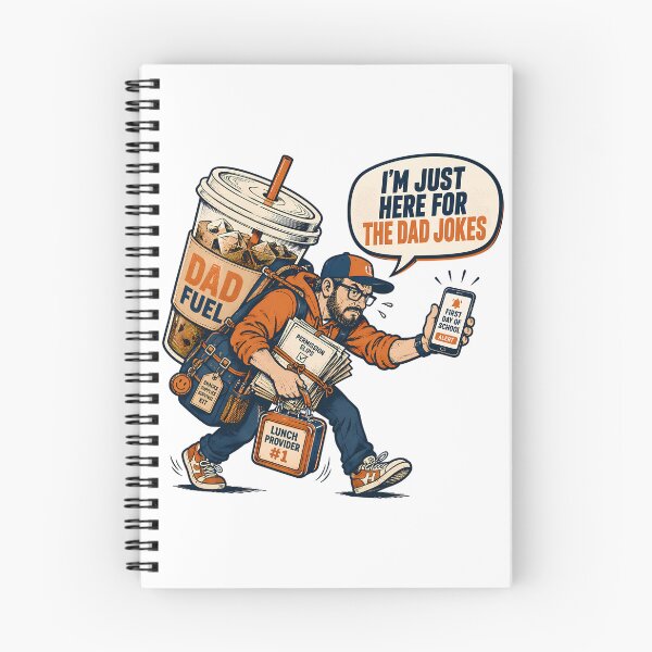 Item preview, Back To School Dad Jokes Overwhelmed Father Fuel designed and sold by chattsuede.