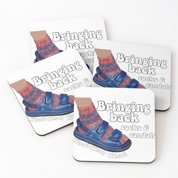 Item preview, Bringing back socks and sandals designed and sold by eemilystickers.