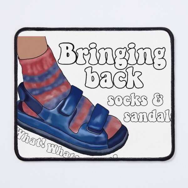 Item preview, Bringing back socks and sandals designed and sold by eemilystickers.