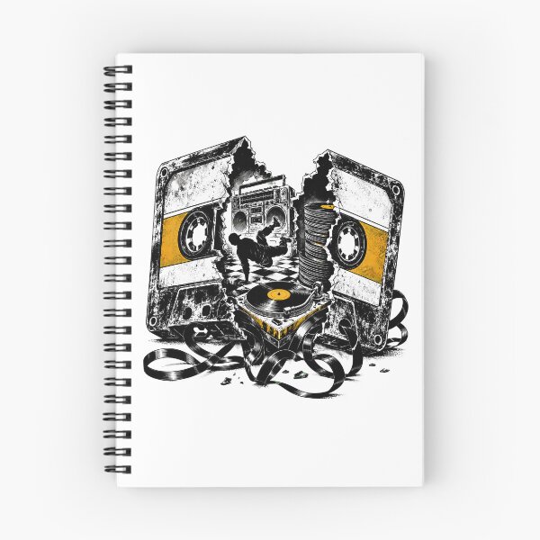 Item preview, Shattered Cassette Breakdancer Gritty B-Boy Vinyl Turntable designed and sold by chattsuede.