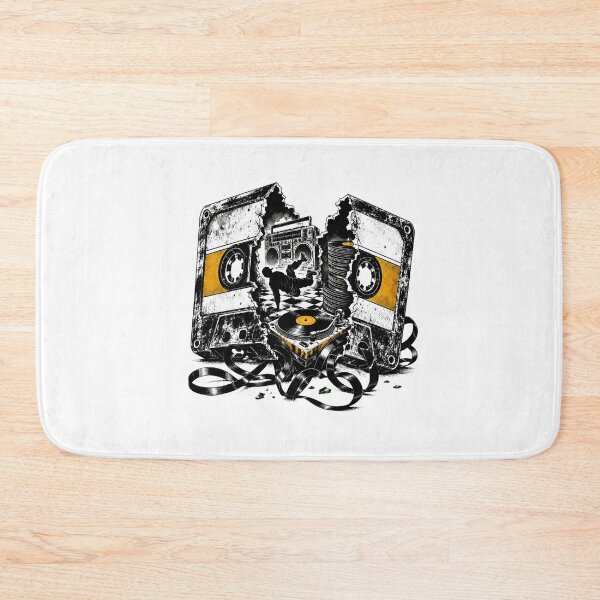 Item preview, Shattered Cassette Breakdancer Gritty B-Boy Vinyl Turntable designed and sold by chattsuede.