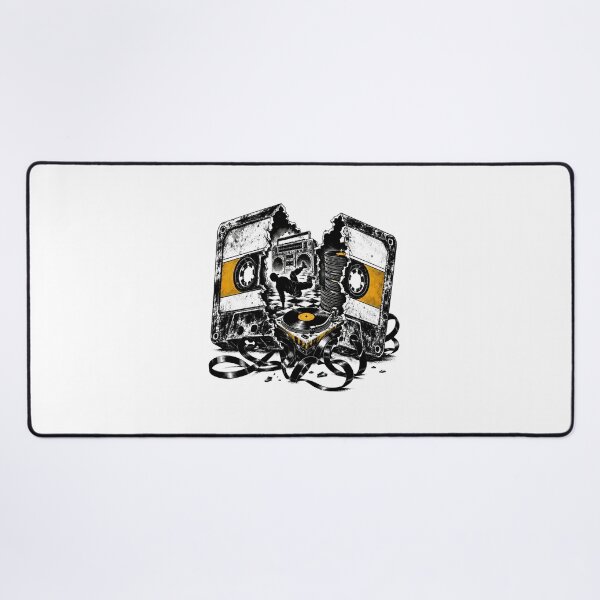 Item preview, Shattered Cassette Breakdancer Gritty B-Boy Vinyl Turntable designed and sold by chattsuede.