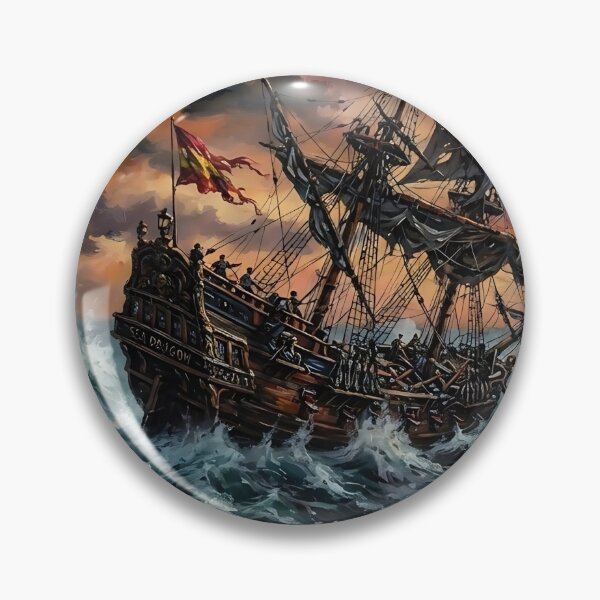 Item preview, Ancient ship in a stormy sea designed and sold by markmonty.
