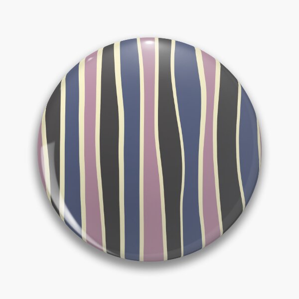 Item preview, Imperfect stripe pattern-Pink, black & Blue  designed and sold by Pattern Petals.