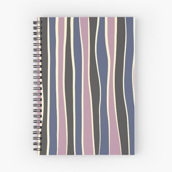 Item preview, Imperfect stripe pattern-Pink, black & Blue  designed and sold by Pattern Petals.