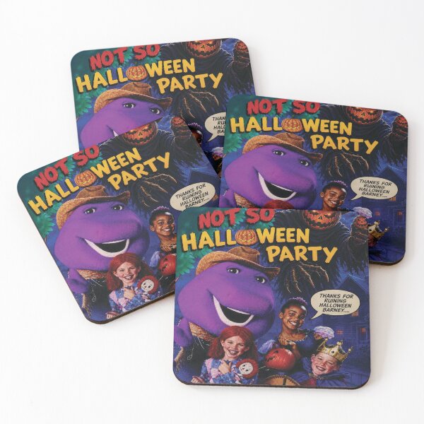 Item preview, Barney's NOT so Halloween Party! Jack-O-Apple designed and sold by Jackoapple.
