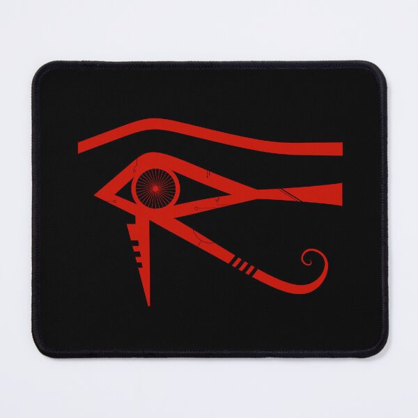 Item preview, Red Sci-Fi/Futuristic Eye of Horus designed and sold by T Faul Arts.