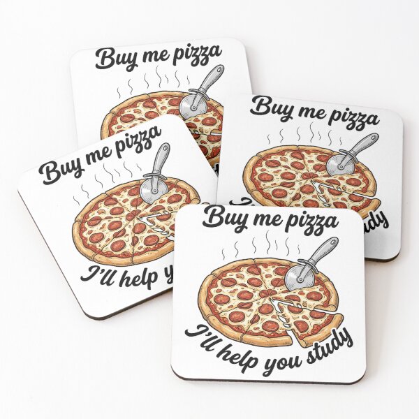 Item preview, Buy me pizza I'll help you study designed and sold by SportsShip.