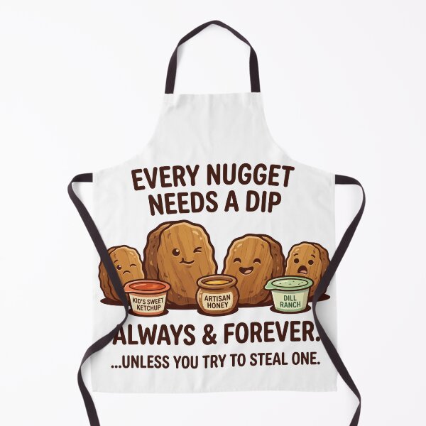 Item preview, Every Nugget Needs A Dip Funny Chicken Nuggets Sauces designed and sold by Amir Faysal.