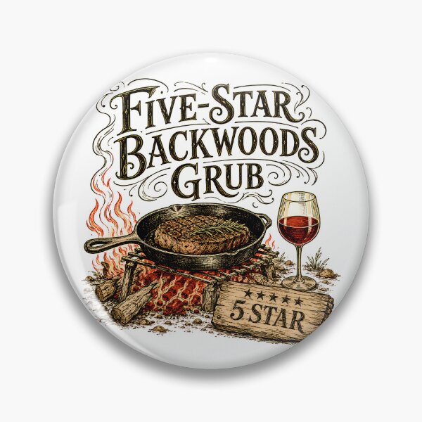 Item preview, Campfire Steak Gourmet Cast Iron Cooking designed and sold by chattsuede.