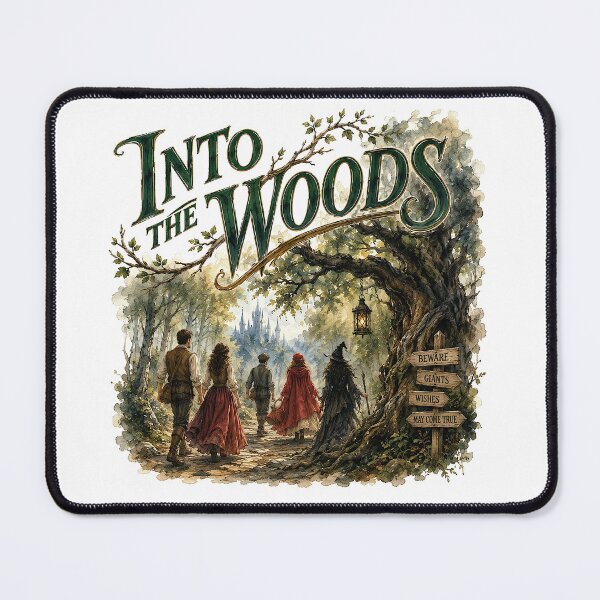 Item preview, Into the Woods the Musical designed and sold by Lyric Vault - Rock on.