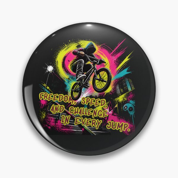 Item preview, Freedom Speed And Challenge In Every Jump - Skateboarder & Biker Quote designed and sold by 2&4 corner.
