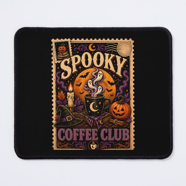 Item preview, Spooky Coffee Club Halloween Classic T-Shirt designed and sold by podlook.