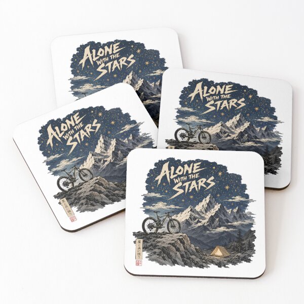 Item preview, Alone With The Stars Mountain Bike Solo Camping designed and sold by chattsuede.