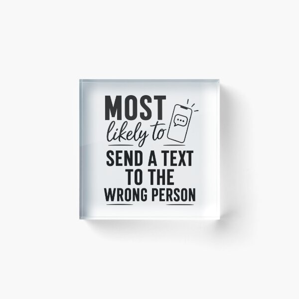 Item preview, Most Likely To Forget Everyone's Birthday(Black Text), Quirky Quote | designed and sold by Lotta Luxxa Lifestyle.