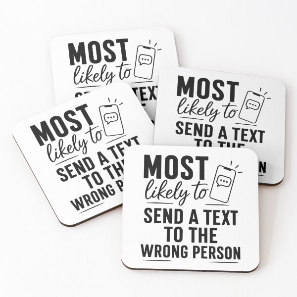 Item preview, Most Likely To Forget Everyone's Birthday(Black Text), Quirky Quote | designed and sold by Lotta Luxxa Lifestyle.